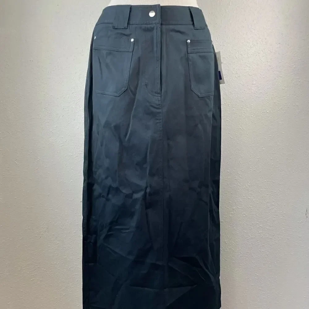 NWT Liz Claiborne Matching Black Jacket & Skirt